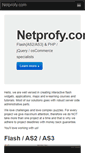 Mobile Screenshot of netprofy.com